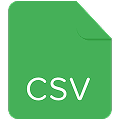 CSV file logo